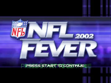 NFL Fever 2002 (USA) screen shot title